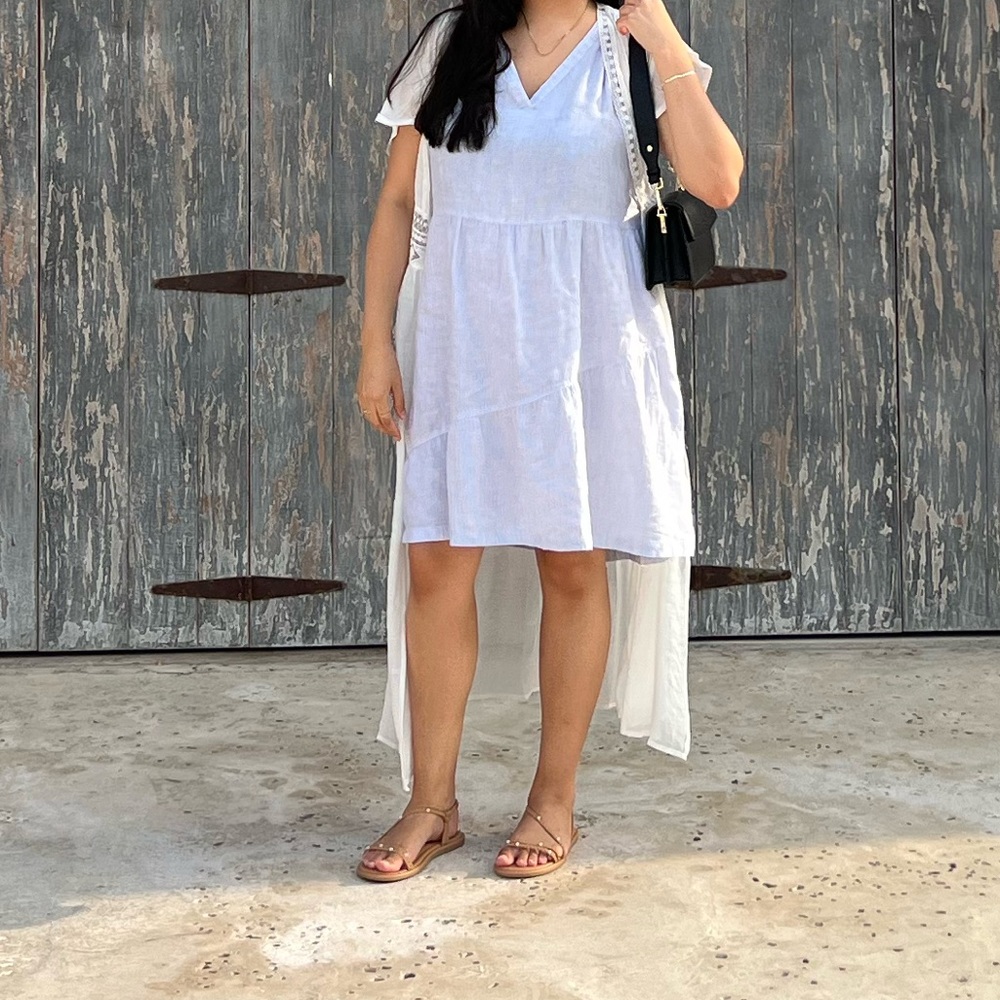 Blue & White Stripe Dress